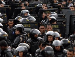 5.684 Personel Gabungan Dikerahkan Jaga Tiga Demo Hari Ini di Jakara