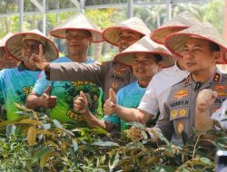 Silaturahmi Kapolda Riau dengan Petani, Momentum Hari Tani Nasional di Tabung Harmoni Hijau