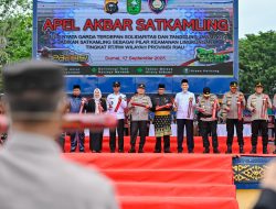 Apel Akbar Satkamling Polda Riau 2025 Dilaksanakan di Dumai