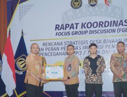 Kantor Imigrasi Dumai Raih Penghargaan Desa Binaan Imigrasi dari Jenderal Imigrasi