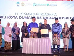 Wali Kota Dumai Saksikan Penandatanganan Kerja Sama BPJS Kesehatan dan Naray Hospital
