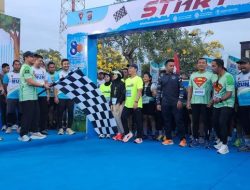 Kapolda Riau Flag Off Brimob Run 2025: Berlari untuk Bumi Lestari