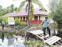 Polda Riau Segera Perbaiki Jembatan Demi Keamanan Anak SD 18 Semulut