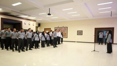 Pimpin Apel Pagi, Kadiv P3H Tekankan Perkuat Sinergi dan Efisiensi