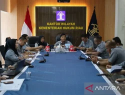 Gerak Cepat Pasca Desk Evaluasi, Kemenkum Riau Tuntaskan Perbaikan WBBM