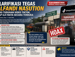 Klarifikasi Tegas  Alfandi Nasution atas Tuduhan Video TikTok, Siap Uji Fakta Secara Terbuka