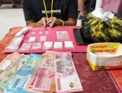 Polisi Ringkus Pengedar Bersama Sejumlah Barang Bukti