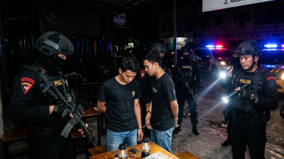 Listrik Blackout: Dua Pria Asyik Pakai Narkoba di Kafe Diciduk Polisi