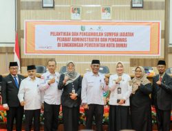 Pemko Dumai Lantik 12 Pejabat Eselon III dan IV, Perkuat Kinerja Birokrasi dan Pelayanan Publik