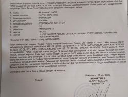 Kasus Dugaan Penipuan dan Penggelapan Tanah, Seorang Pria di Pekanbaru Dilaporkan ke Polisi