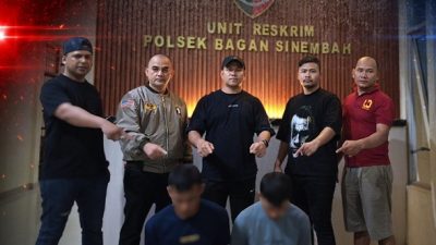 Polsek Bagan Sinembah Ungkap Peredaran Sabu 5,5 Gram, Dua Pria Diamankan