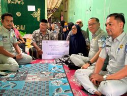 Jasa Raharja Dumai Serahkan Santunan Korban Tewas Tol Permai Sebelum 24 Jam
