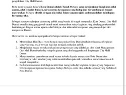 LHMB Kota Dumai Layangkan Teguran Resmi kepada Management City Mall Dumai, Minta Klarifikasi dan Permintaan Maaf kepada Masyarakat