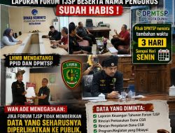 10 Hari Berlalu, Data Laporan Forum TJSP Belum Diberikan, LHMB Datangi PPID dan DPMTSP